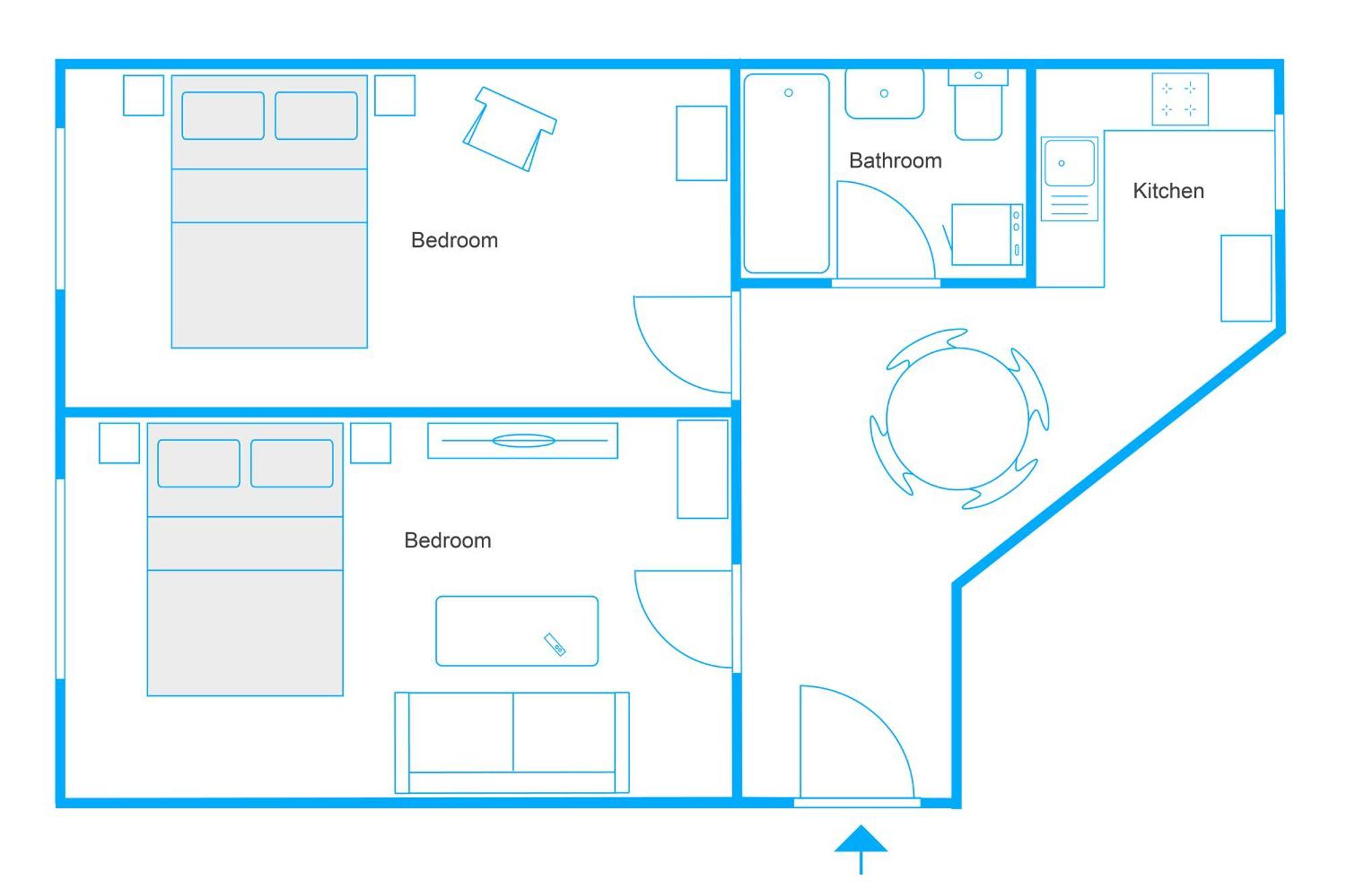 The Uckermuender - 2 Bed Up To 4 People Appartement Berlijn
